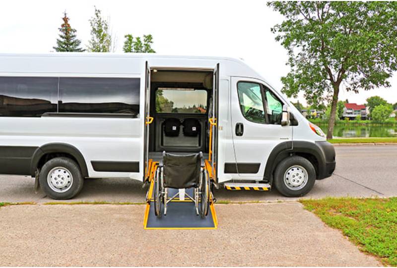 Promaster wheelchair van
