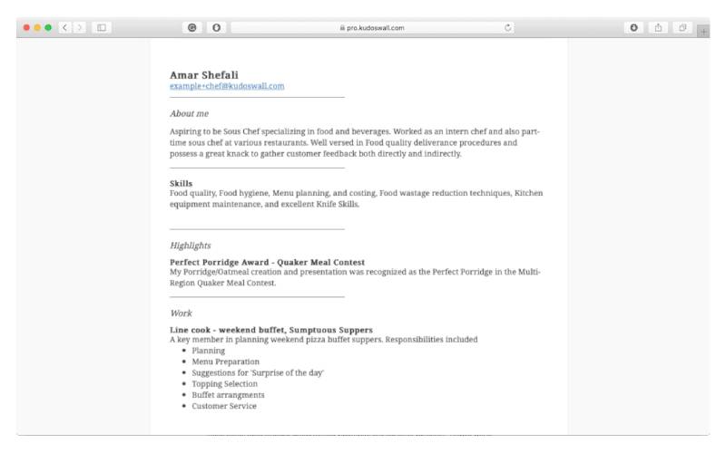 resume builder free