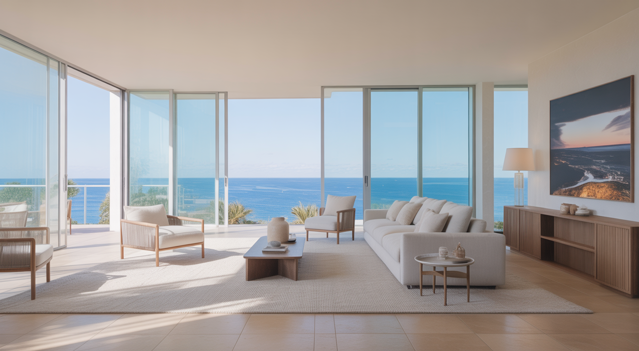 Luxury waterfront home in Florida available through high-end property auctions