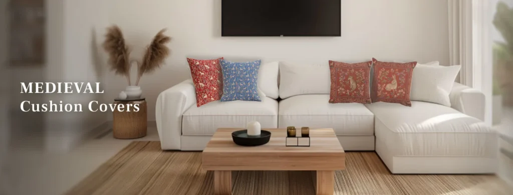 Medieval Cushion Covers: Adding Tapestry Character to Your Sofas and Chairs